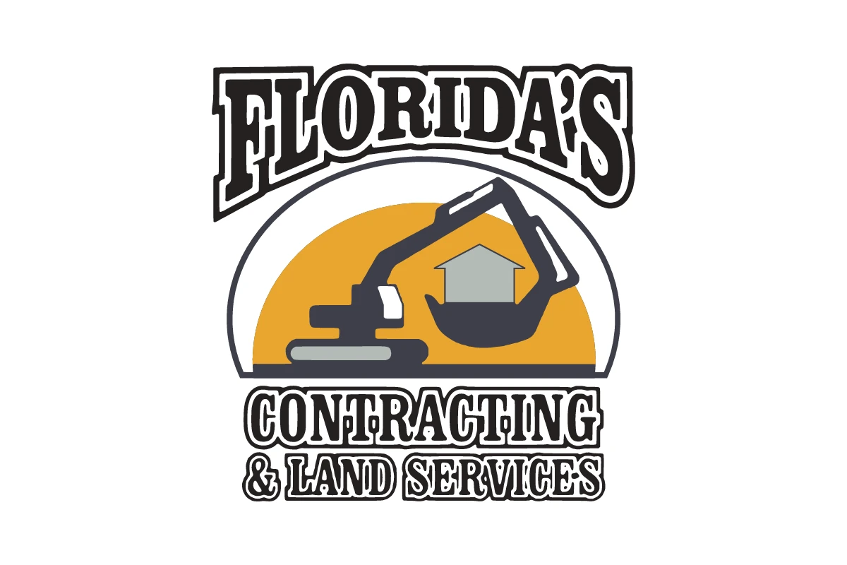 Florida's Contracting & Land Services logo: land clearing, fencing, drainage and dirt work in Katy, Texas