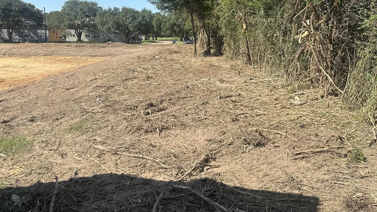 Land clearing in Cypress, TX