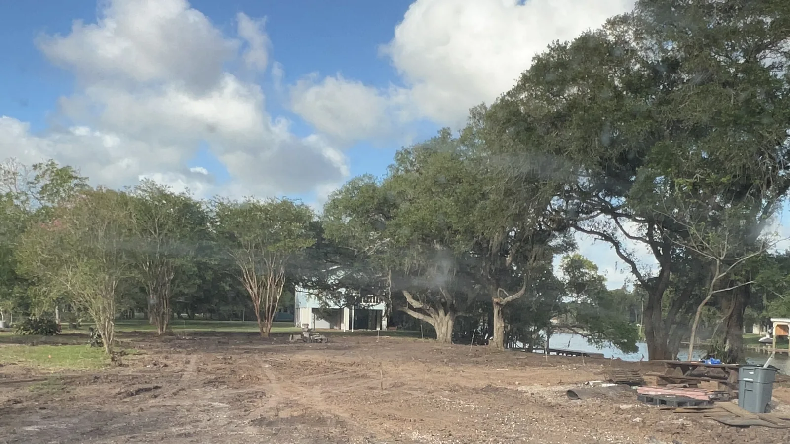 Land clearing in East Bernard, TX